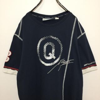 ビーエムダブリュー(BMW)のレア BMW Sauber F1 Team 半袖 Tシャツ 紺 M ビッグ 古着(Tシャツ/カットソー(半袖/袖なし))