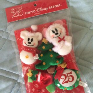 ディズニー(Disney)のXmas新品未開封ディズニーオーナメント(キャラクターグッズ)