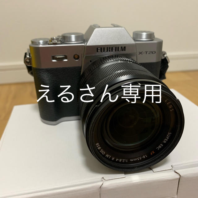 FUJIFILM ミラーレス一眼 X-T20 レンズキットシルバー