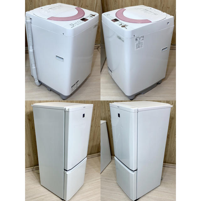 【特価】 ももハウス新生活一人暮らしセット東芝 ミニ冷蔵庫 170L ブラック 洗濯機 5.0kg ホワイト kids-nurie.com