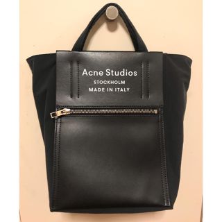 acne studios アクネストゥディオズ トートバッグ ブラックの