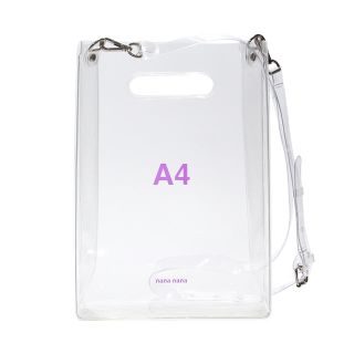 nananana bag PVC  クリアバッグ(ショルダーバッグ)