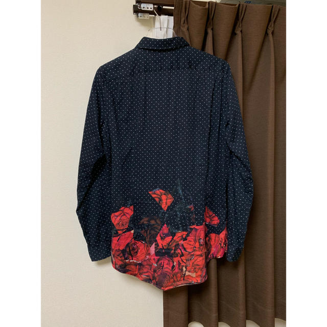 【レア/美品】13SS ポールスミス 薔薇/ドット柄 シャツ Sサイズ【メンズ】