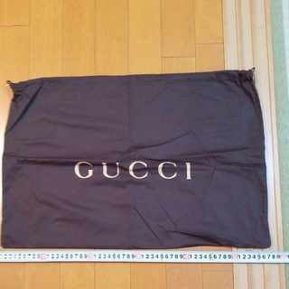 グッチ(Gucci)のGUCCI　保存袋　巾着　約５８ＣＭ(ショップ袋)