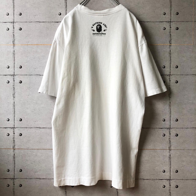 【激レア】 ape エイプ 希少デザイン デカロゴ Tシャツ 2