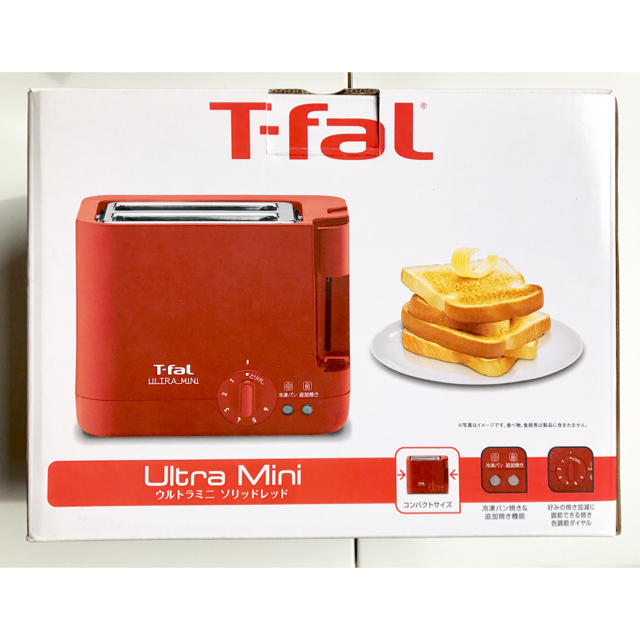 T-fal(ティファール)の限定セール！【新品】T-fal ポップアップトースター スマホ/家電/カメラの調理家電(調理機器)の商品写真