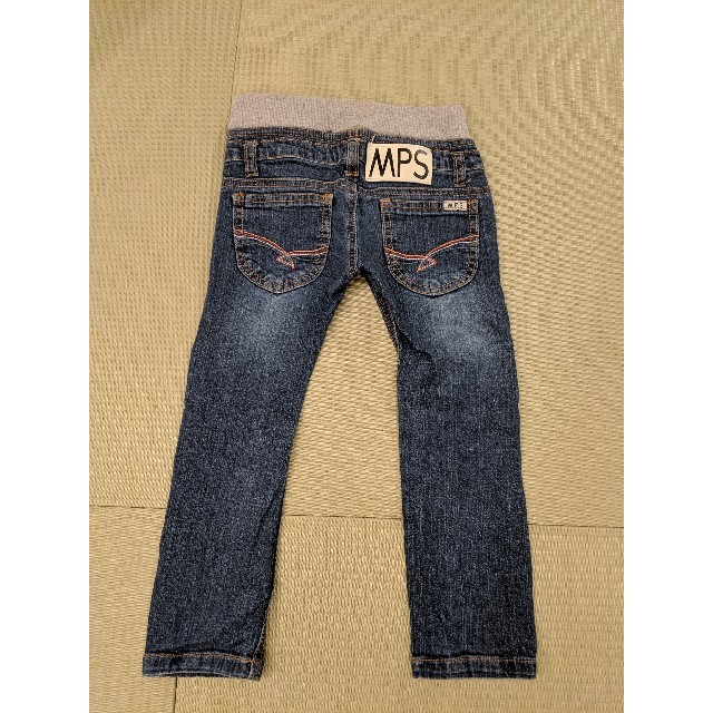 MPS(エムピーエス)のジーンズ デニムパンツ　キッズ　100　メリーポップスタジオ　MPS キッズ/ベビー/マタニティのキッズ服男の子用(90cm~)(パンツ/スパッツ)の商品写真