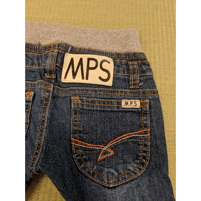 MPS(エムピーエス)のジーンズ デニムパンツ　キッズ　100　メリーポップスタジオ　MPS キッズ/ベビー/マタニティのキッズ服男の子用(90cm~)(パンツ/スパッツ)の商品写真