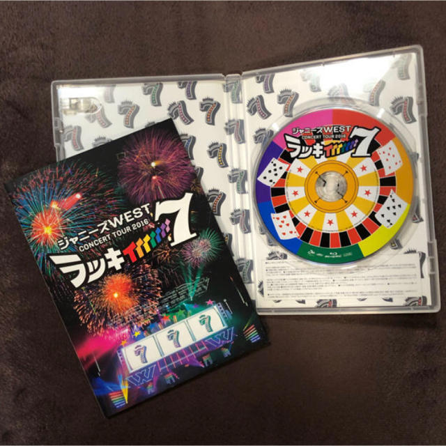 ジャニーズWEST(ジャニーズウエスト)のジャニーズWEST ラッキィィィィィィィ7 初回盤DVD エンタメ/ホビーのタレントグッズ(アイドルグッズ)の商品写真