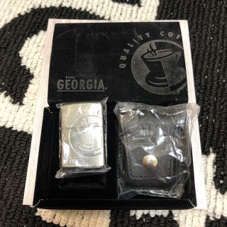 ジッポー(ZIPPO)の激レア！ ZIPPO コカコーラ社ジョージア シリアルNO入り！(ノベルティグッズ)