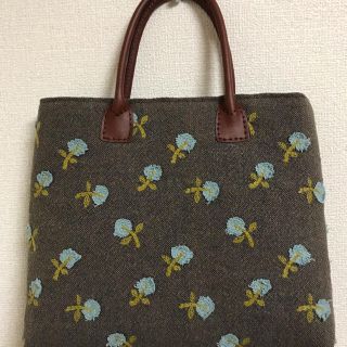 ミナペルホネン(mina perhonen)のミナペルホネン  ハンドメイド バッグ 本革(バッグ)