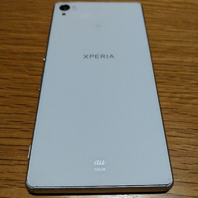 Xperia(エクスペリア)の【ジャンク品】Xperia Z3（au:SOL26） スマホ/家電/カメラのスマートフォン/携帯電話(スマートフォン本体)の商品写真