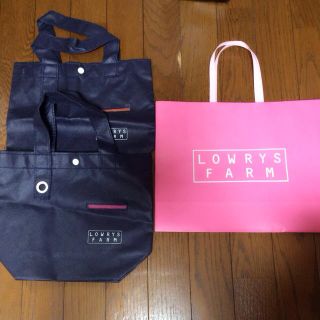 ローリーズファーム(LOWRYS FARM)のローリーズファーム♡ショッパー(ショップ袋)