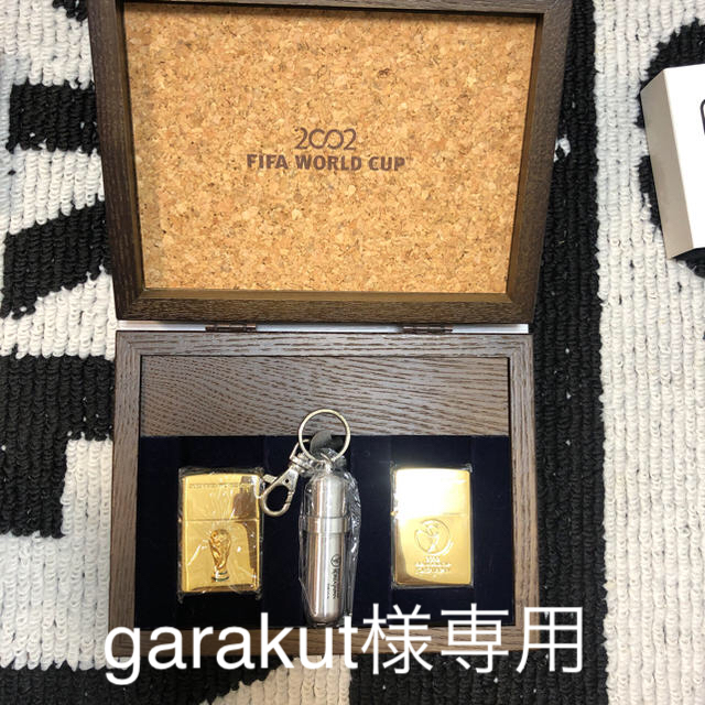 ZIPPO(ジッポー)の希少!記念ZIPPO 2002FIFA WORLDCUP KOREA/JAPAN スポーツ/アウトドアのサッカー/フットサル(記念品/関連グッズ)の商品写真