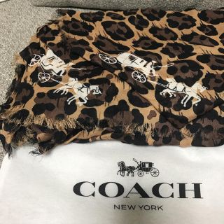 コーチ(COACH)の専用    新品  未使用  コーチ大判柄ストール(マフラー/ショール)