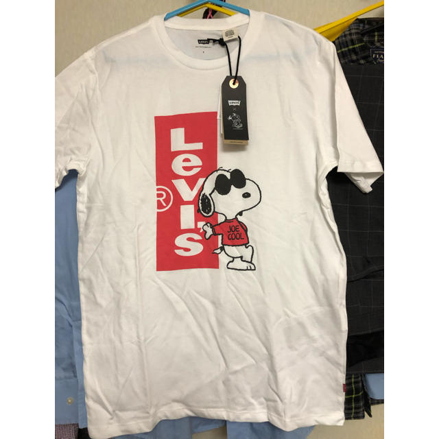 新品★リーバイス×ピーナッツ コラボTシャツ ホワイト サイズS