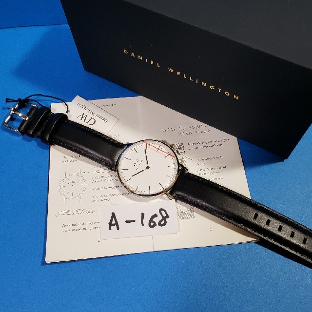 Daniel Wellington(ダニエルウェリントン)のA-168新品36mm❤ダニエルウェリントン♥メンズ(白)♥激安価格♥送料無料❤ メンズの時計(腕時計(アナログ))の商品写真