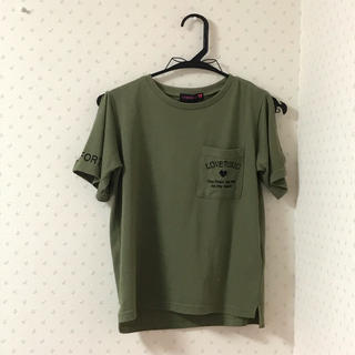 ラブトキシック(lovetoxic)のTシャツ  腕だし  (Tシャツ(半袖/袖なし))