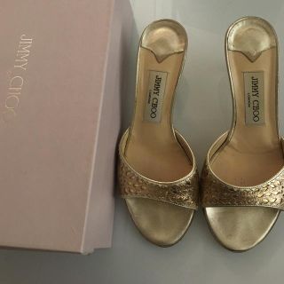 ジミーチュウ(JIMMY CHOO)のジミーチュウ サンダル ミュール 35.5(サンダル)