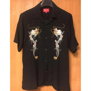 シュプリーム(Supreme)のSupreme Dragon Rayon Shirt black S(シャツ)