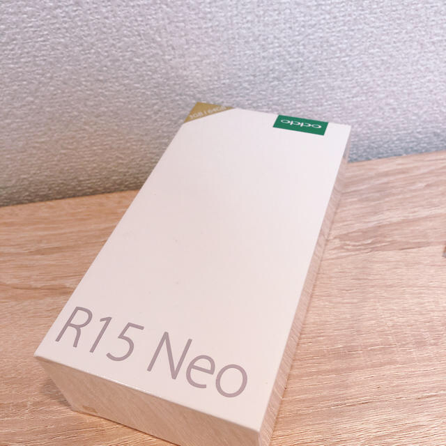 スマホ/家電/カメラOppo R15 Neo Diamond Blue 64GB