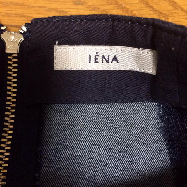 IENA(イエナ)の値下げ♡IENAドットデニムスカート レディースのスカート(ミニスカート)の商品写真