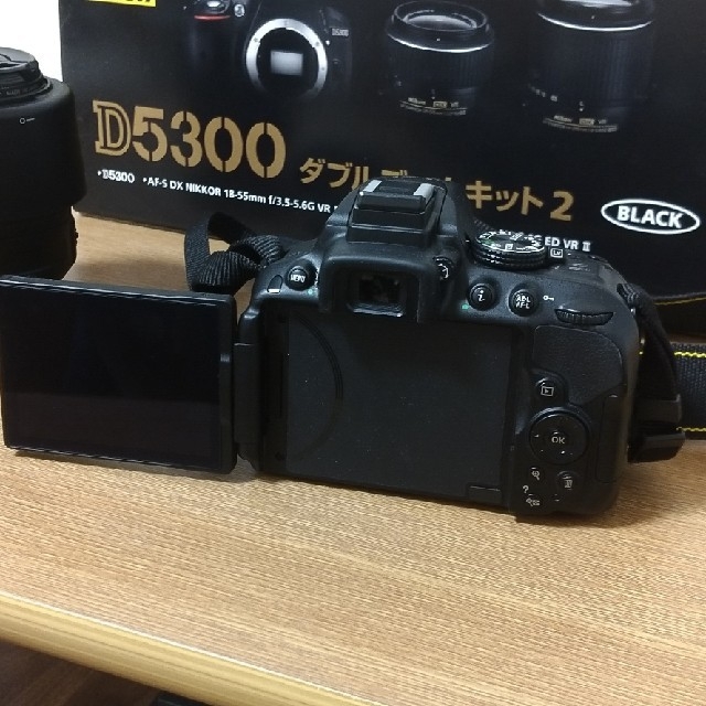 Nikon D5300　ダブルズームキット2　箱/付属品付