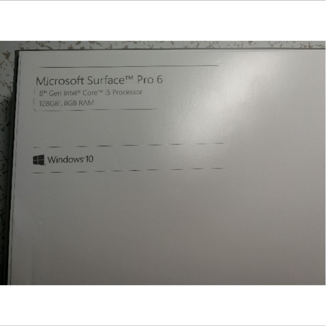 Surface Pro 6 2019年7月購入品