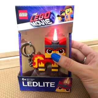 レゴ(Lego)のLEGOムービー アングリーユニキャット LED 光るキーホルダー 懐中電灯(キーホルダー)