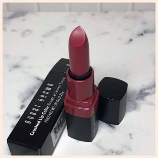 ボビイブラウン(BOBBI BROWN)の【新品】クラッシュド リップカラー 01 ベイブ レッド 2.25g(口紅)