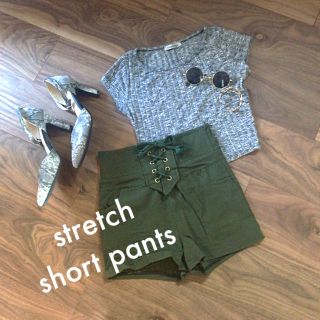 ベルシュカ(Bershka)の海外import❁ストレッチショートpants✡︎(ショートパンツ)