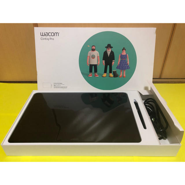 Wacom(ワコム)の＜値下げ‼︎＞Wacom cintiq pro 16 液晶ペンタブレット スマホ/家電/カメラのPC/タブレット(PC周辺機器)の商品写真