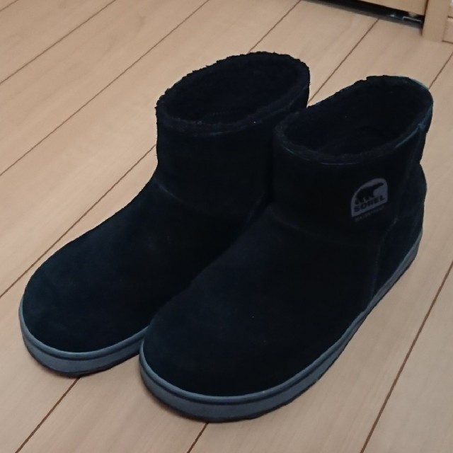 SOREL(ソレル)のSOREL ソレル グレイシーショート ブラック US8(26cm) ブーツ レディースの靴/シューズ(ブーツ)の商品写真