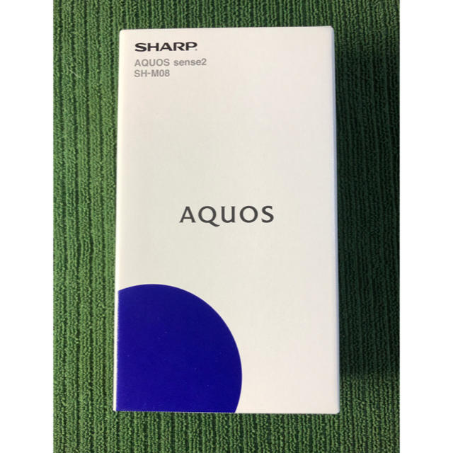 AQUOS(アクオス)の新品  AQUOS sense2 SH-M08 SIMフリー スマホ/家電/カメラのスマートフォン/携帯電話(スマートフォン本体)の商品写真