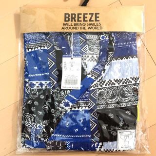 ブリーズ(BREEZE)のBREEZE ブリーズ 浴衣 バンダナ柄 ペイズリー お祭り ☆新品(甚平/浴衣)