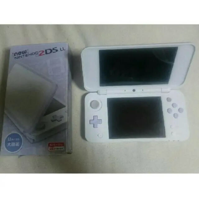 ニンテンドー2DS ll ホワイト×ラベンダー(どうぶつの森)3DS - 携帯用