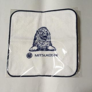 ミツコシ(三越)のMITSUKOSHI ライオン ハンドミニタオル(ハンカチ)