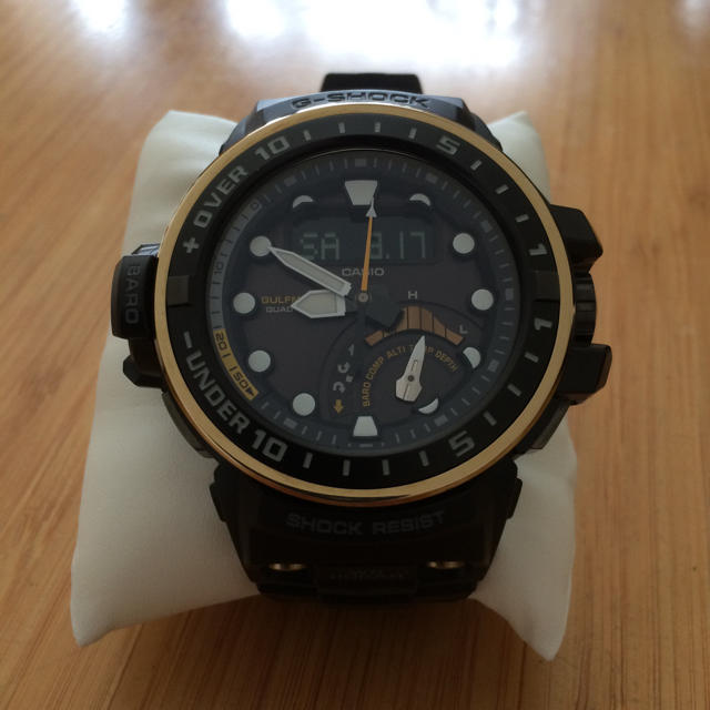 CASIO(カシオ)の(値下)カシオ G-SHOCK GWN-Q1000GB-1AJF ガルフマスター メンズの時計(腕時計(アナログ))の商品写真