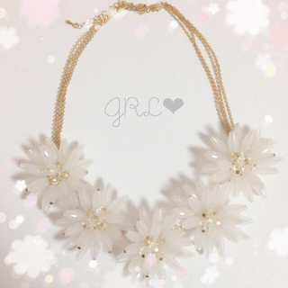 グレイル(GRL)の♡ GRL ネックレス(ネックレス)
