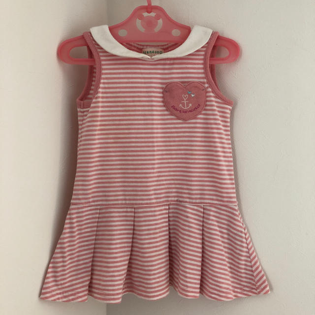 3can4on(サンカンシオン)のワンピース95サイズ キッズ/ベビー/マタニティのキッズ服女の子用(90cm~)(ワンピース)の商品写真