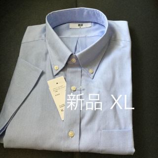 ユニクロ(UNIQLO)のユニクロ ワイシャツ オックスフォードシャツ  半袖 XL(シャツ)