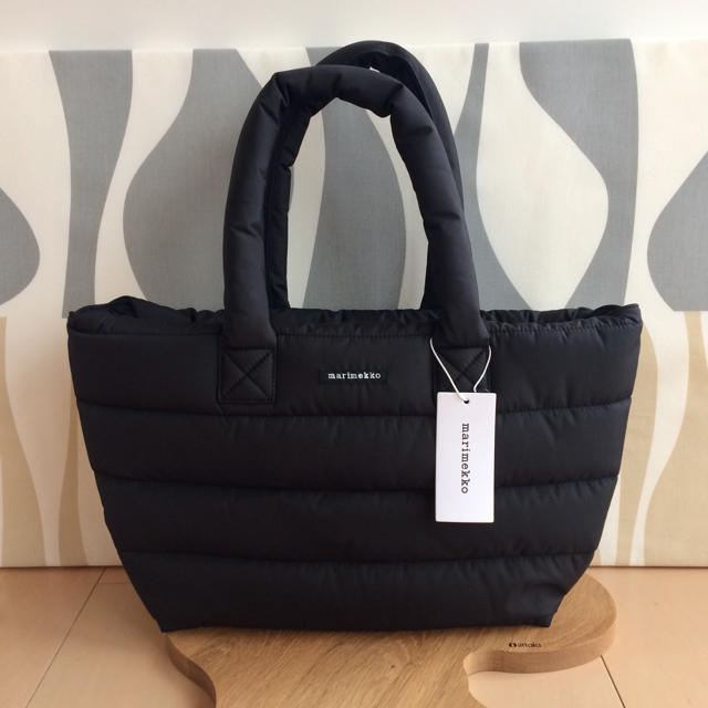 新品 marimekko MILLA マリメッコ ミラ トートバッグ ブラック