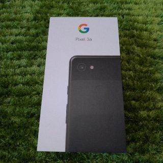 ソフトバンク(Softbank)のGoogle Pixel 3a　ジャストブラック　新品未使用(スマートフォン本体)