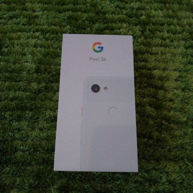 Softbank(ソフトバンク)のGoogle Pixel 3a　クリアリーホワイト　新品未使用　白　ピクセル スマホ/家電/カメラのスマートフォン/携帯電話(スマートフォン本体)の商品写真