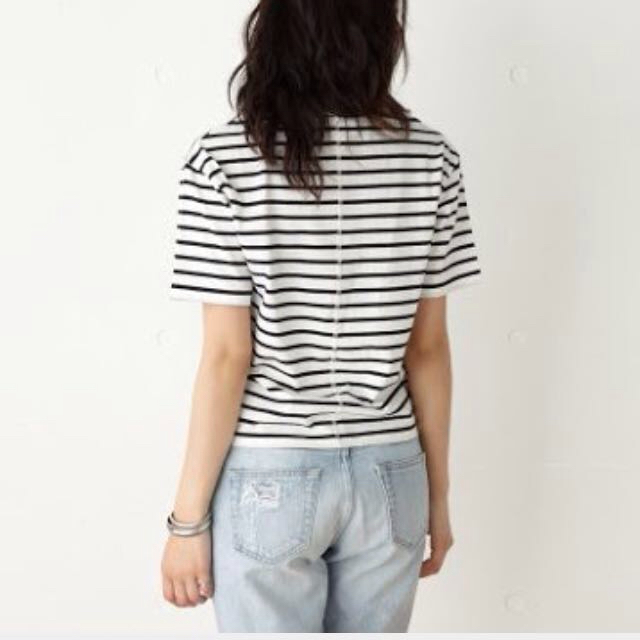 moussy(マウジー)のmoussy ボーダーT レディースのトップス(Tシャツ(半袖/袖なし))の商品写真