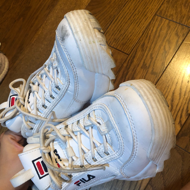 FILA(フィラ)のFILA 白スニーカー レディースの靴/シューズ(スニーカー)の商品写真