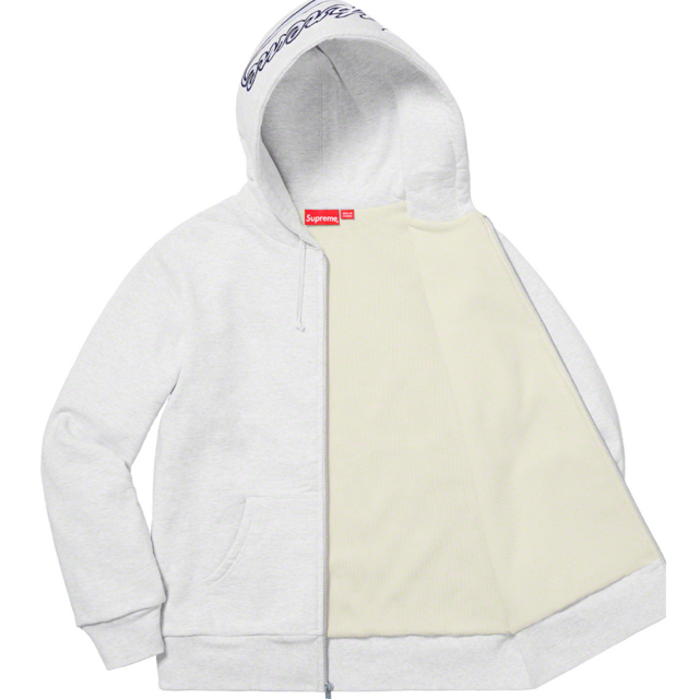 Supreme(シュプリーム)の【新品L】Supreme Thermal Zip Up Hooded グレー メンズのトップス(パーカー)の商品写真