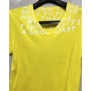 マルタンマルジェラ(Maison Martin Margiela)のメゾンマルタンマルジェラ エイズTシャツ(Tシャツ/カットソー(半袖/袖なし))