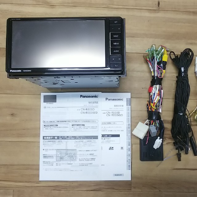 激安完動品★タントカスタム7インチ フルセグ地デジナビ!BluetoothDVDカーナビ/カーテレビ