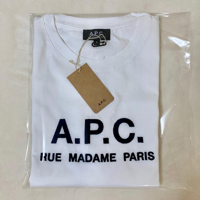 APC ロゴ刺繍 Tシャツ メンズ Sサイズ